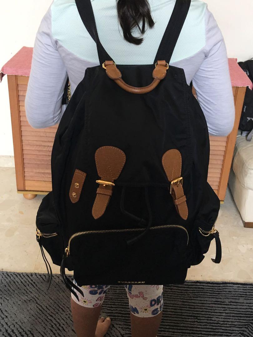 burberry backpack large