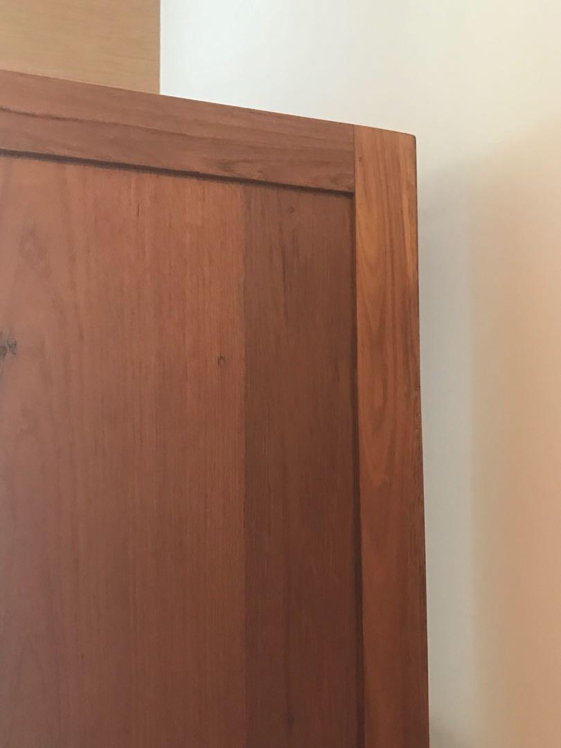 Burmese Teak Wood Shelving Unit, Furniture & Home Living, Furniture