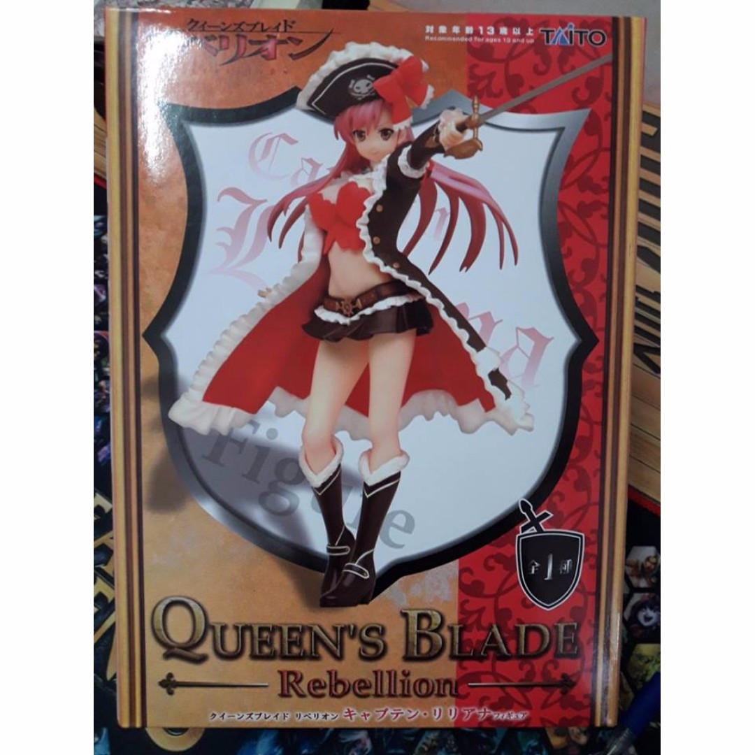 Excellent Model LIMITED Queen's Blade Rebellion Great Pirate Captain Liliana 2P color Ver. (japan import