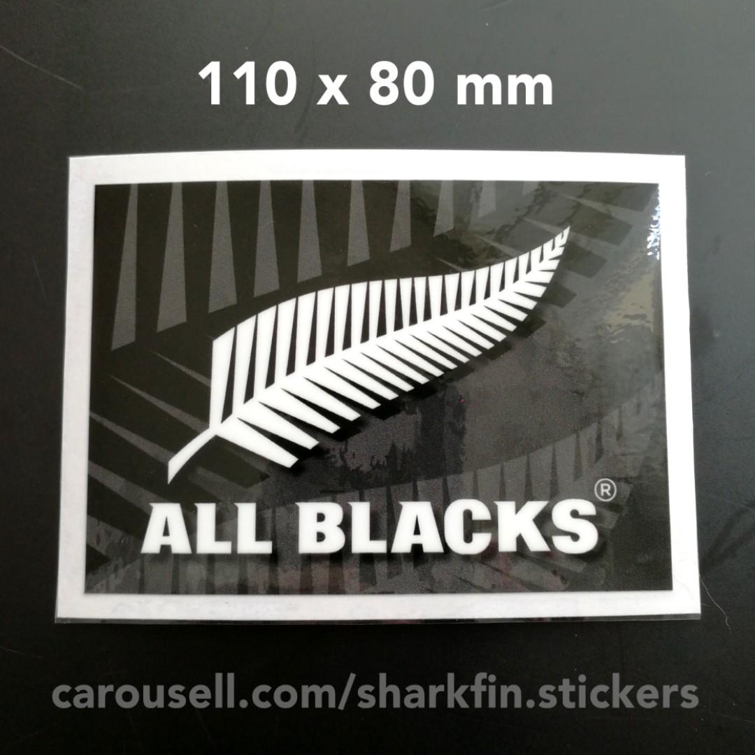 Last Piece Car Windscreen Decal New Zealand Rugby All Blacks 10 Free Normal Mail Actual Item Is Waaaay Sharper Than This Shoddy Pic Design Craft Others On Carousell