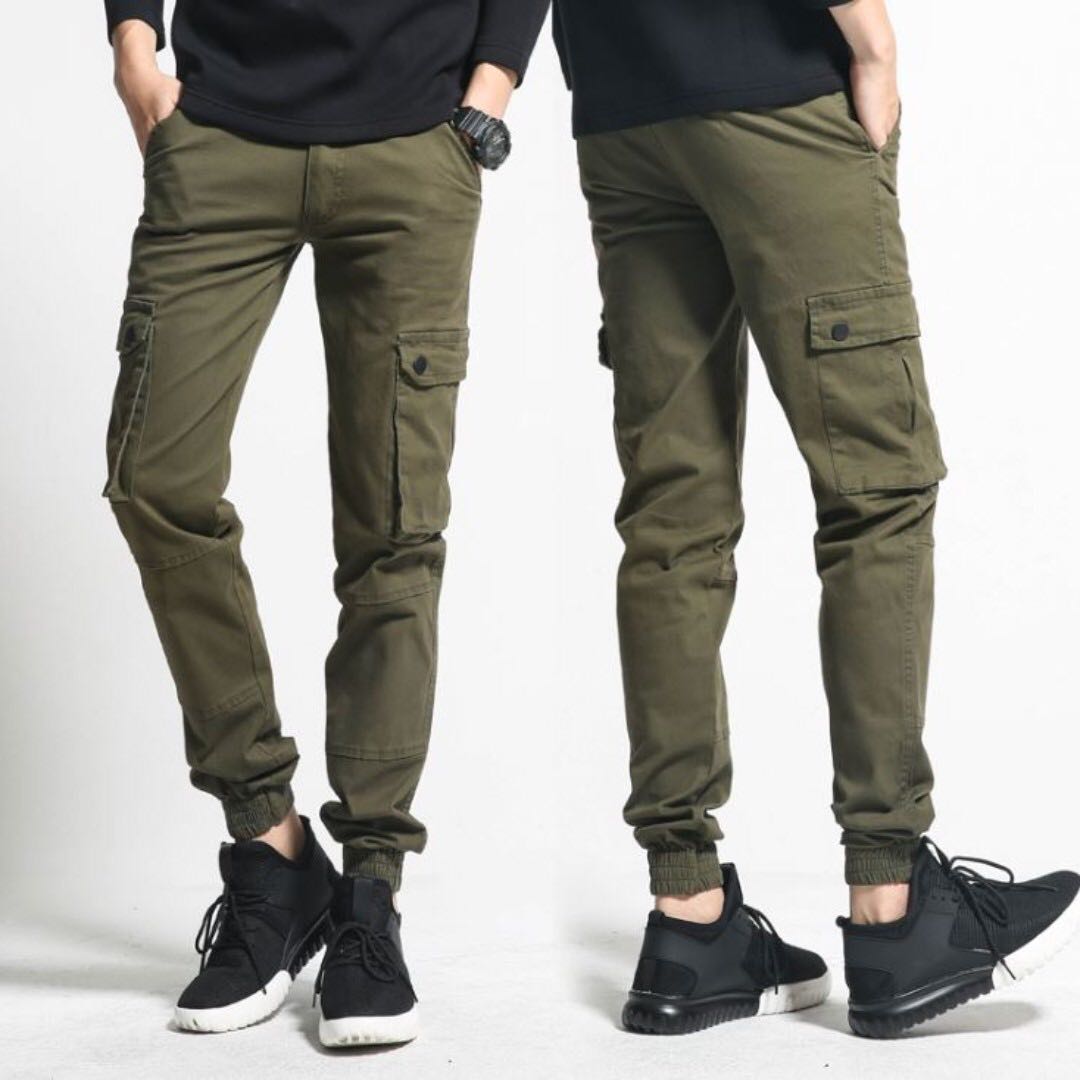 mens cargo jogger pants