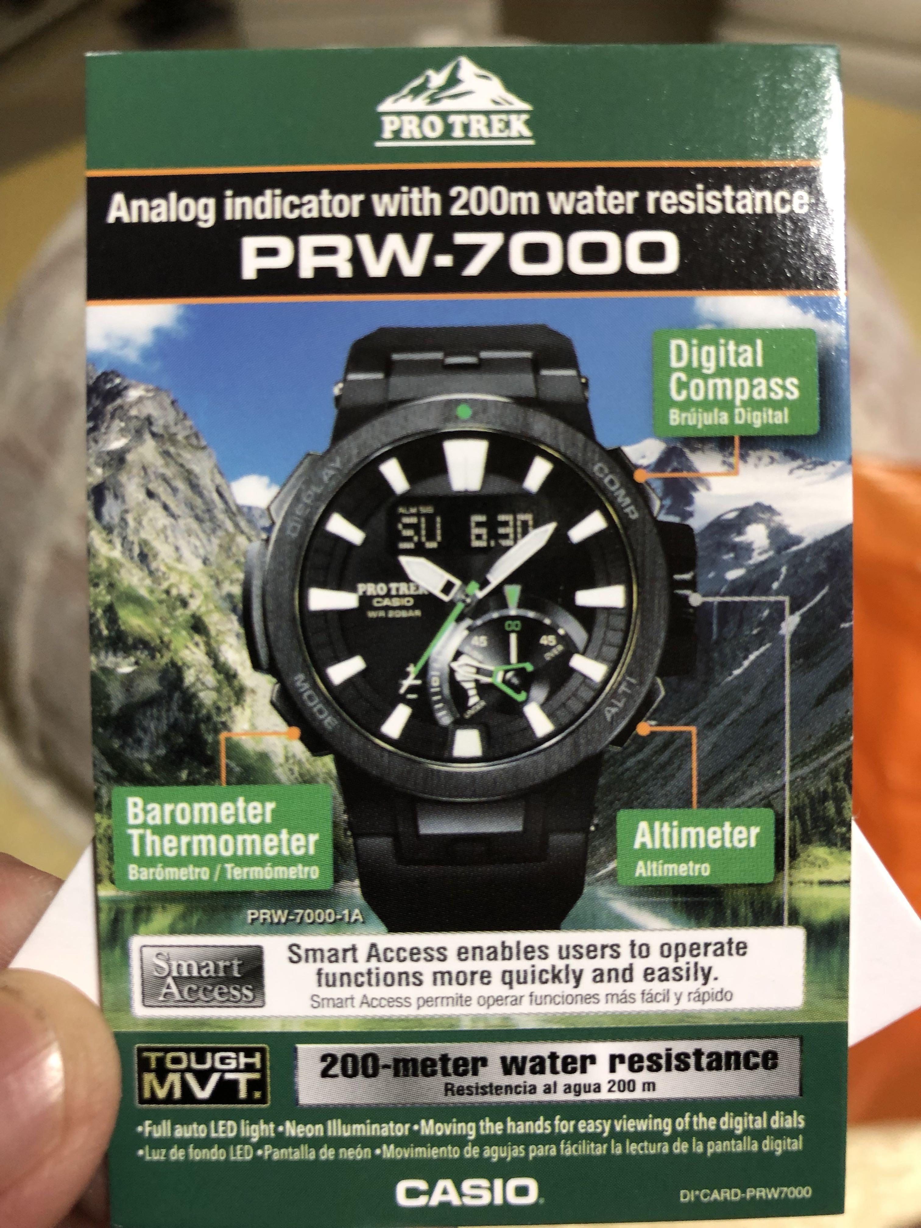 Casio protrek new arrivals 7000