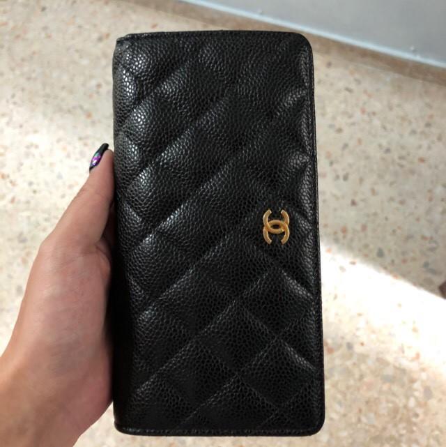 Chanel Long Wallet, Luxury, Bags & Wallets on Carousell