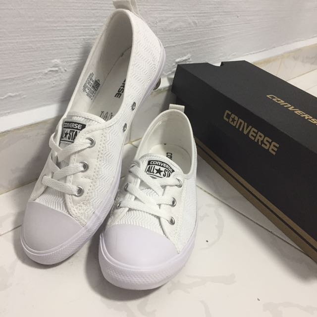 converse chuck taylor ballet lace white