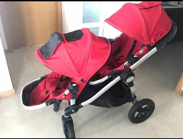 city select stroller red