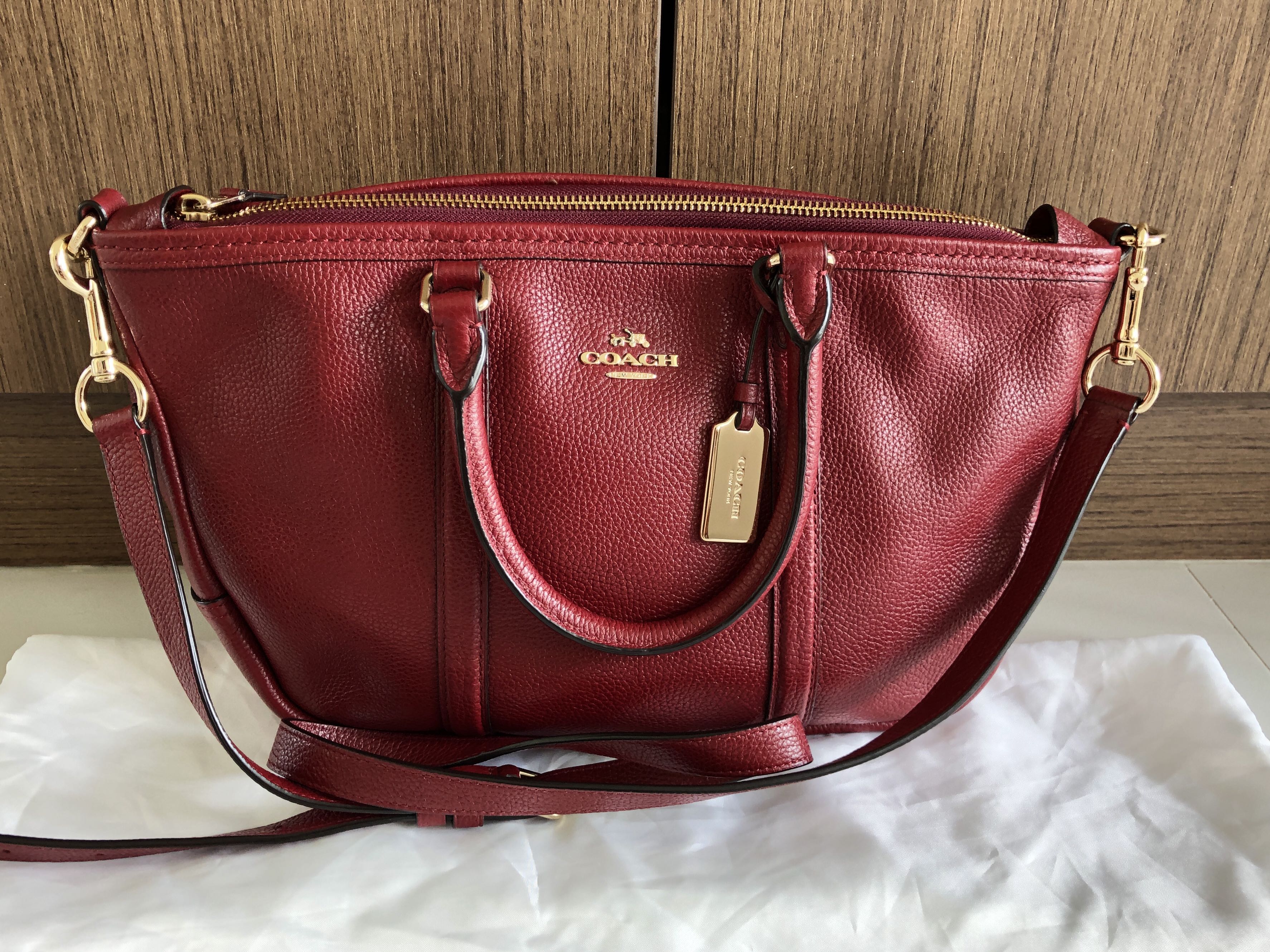 new style coach red sling bag d5855 becfa