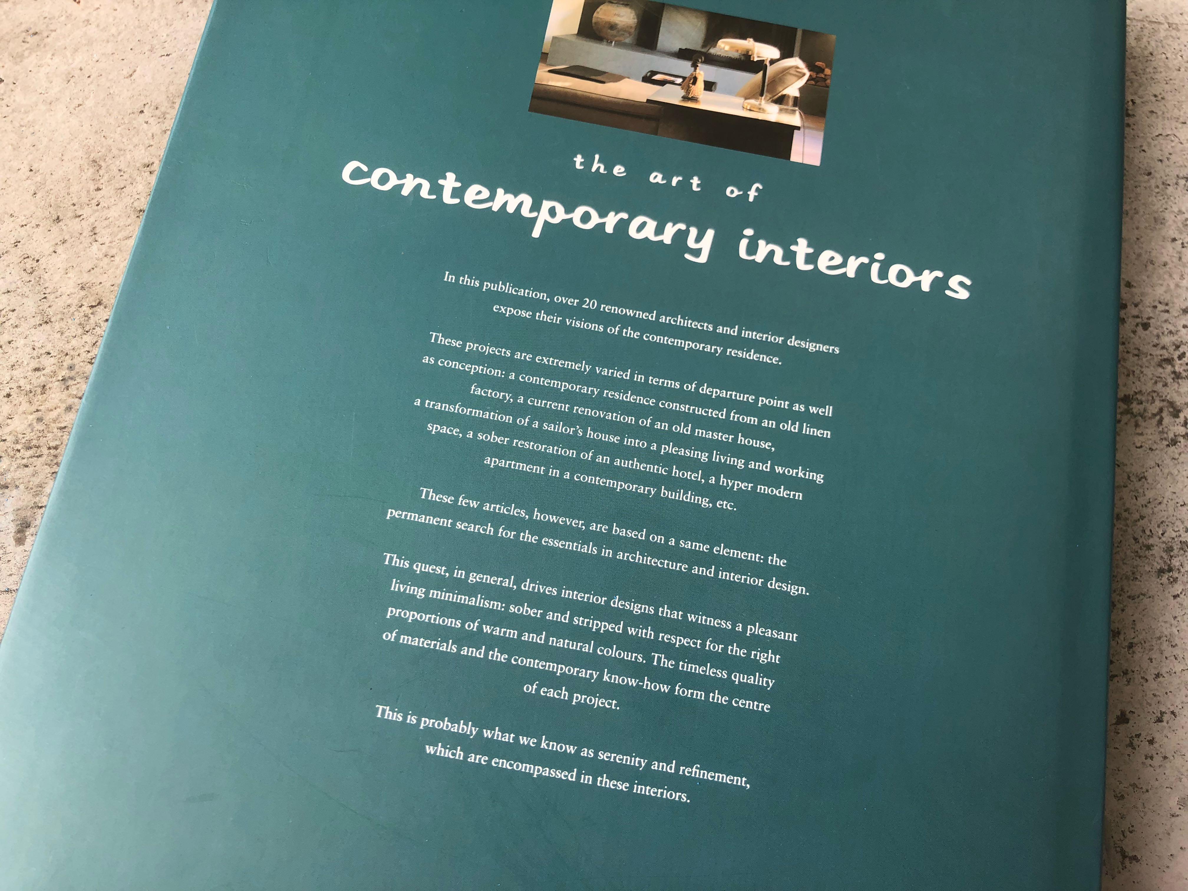 Contemporary Interiors Interior Design Book Books Stationery