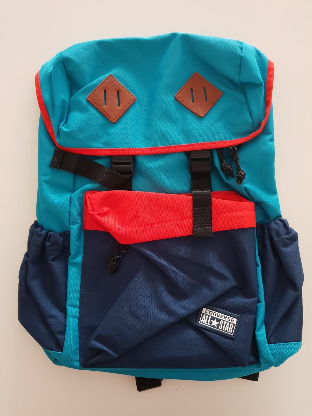 turquoise converse backpack