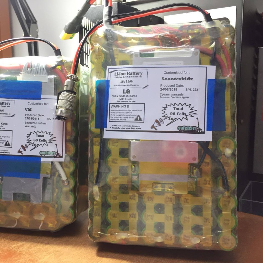 Customised Battery 定制电池 Liion 18650 Lithium Battery pack / Repair