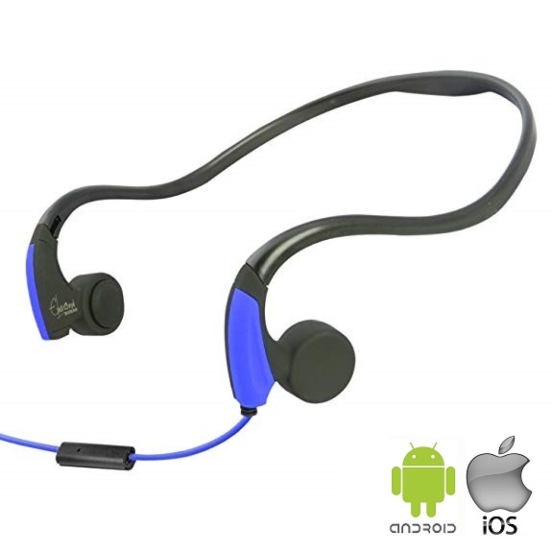 Elesound Bone Conduction Headphones Sports Wired Inear Stereo Headset
