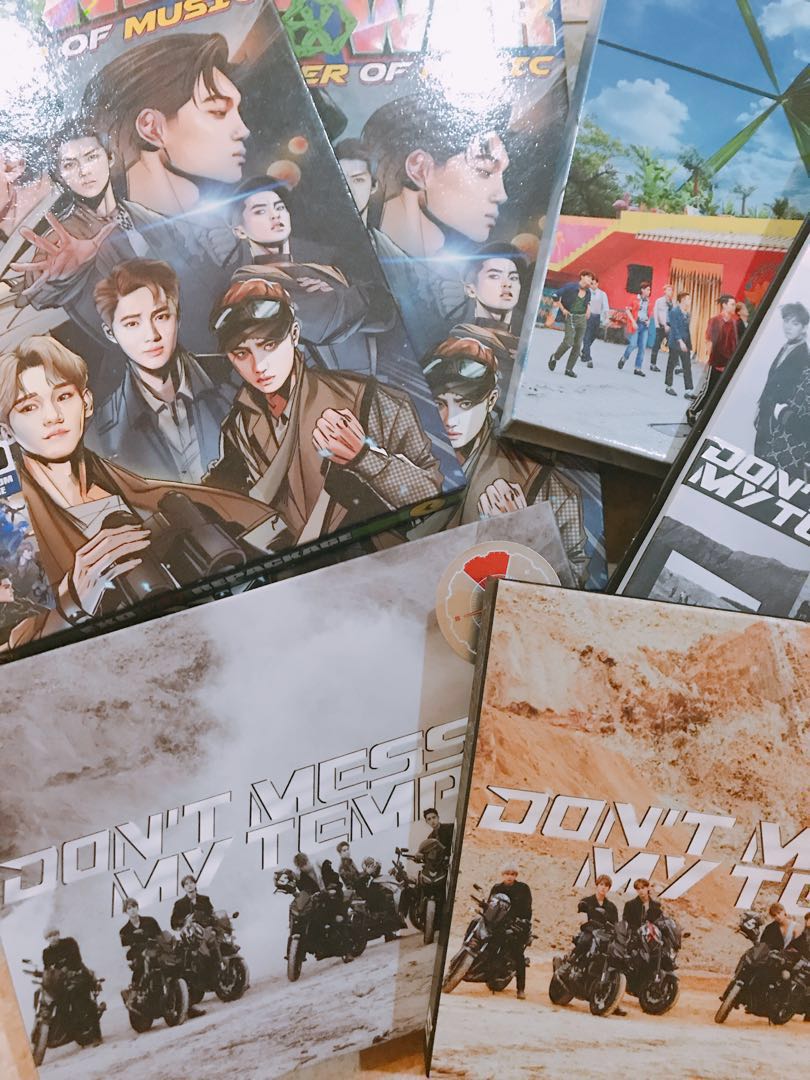 EXO K M 5th Album Don/'t Mess Up My Tempo Andante Suho Photo Card Official