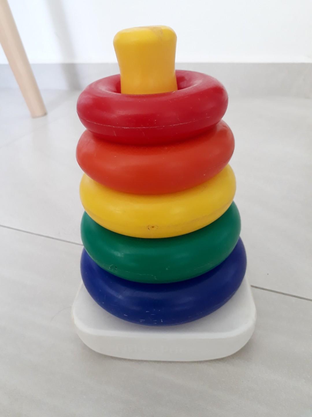 plastic stacking rings toy