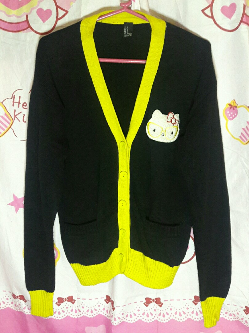 kitty cardigan