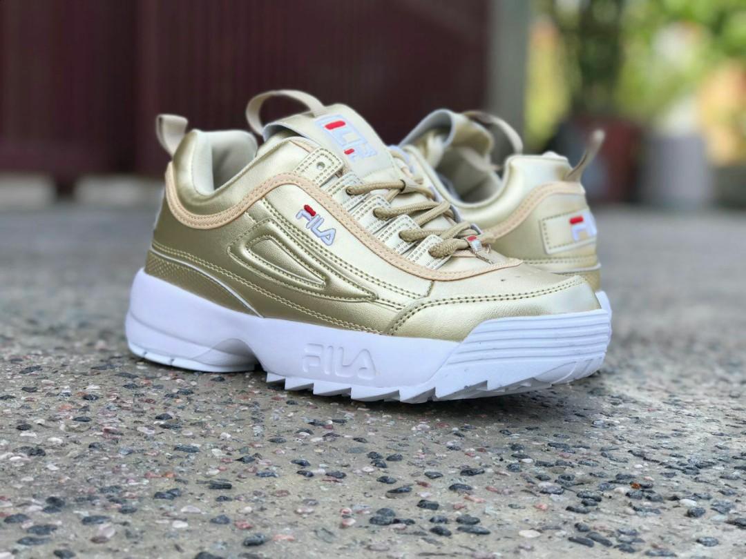 Fila disruptor shiny sale