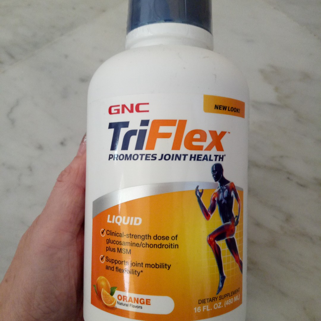 1 for 1 gnc triflex liquid orange flavor