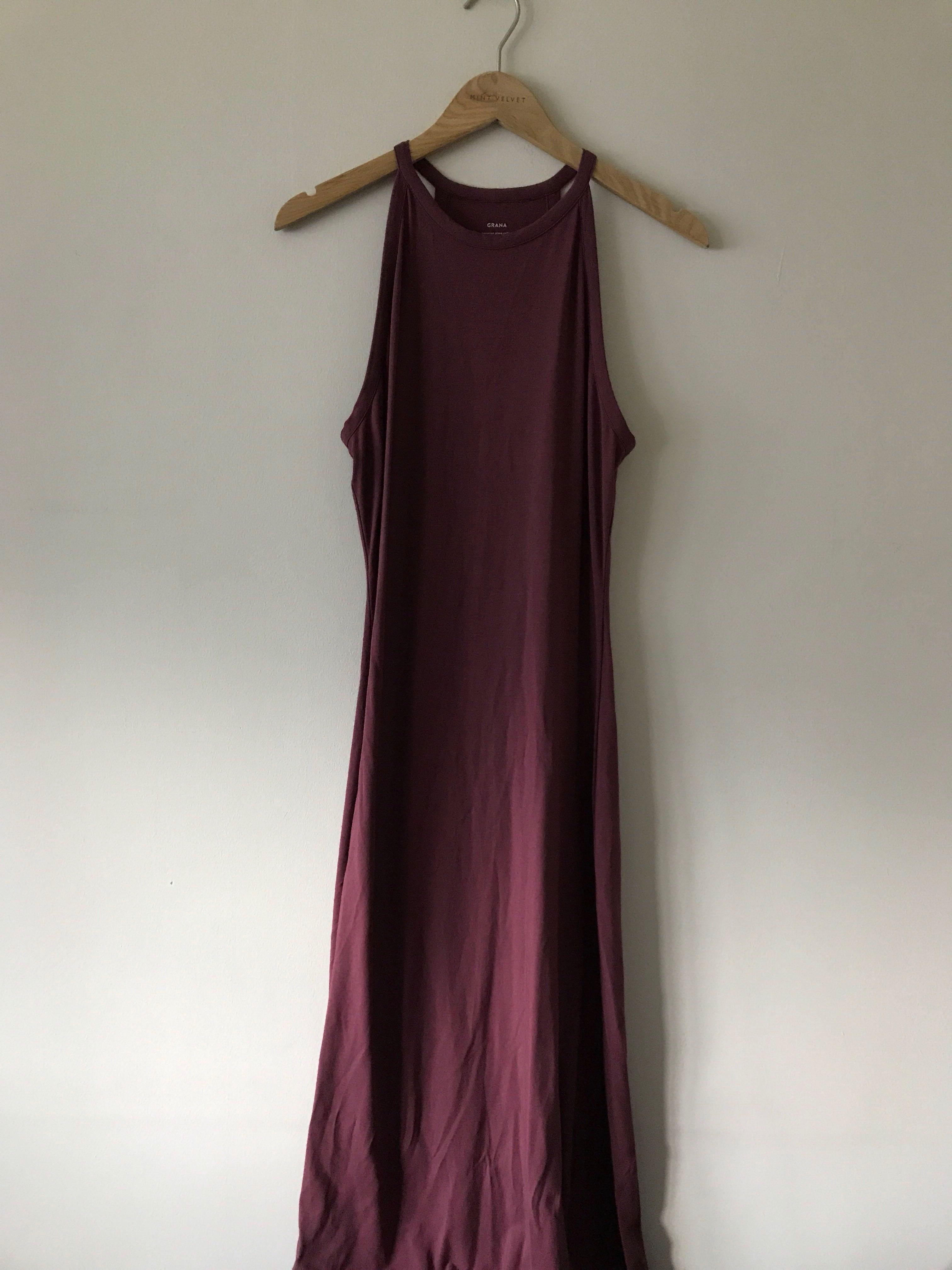 Pima cotton maxi dress clearance