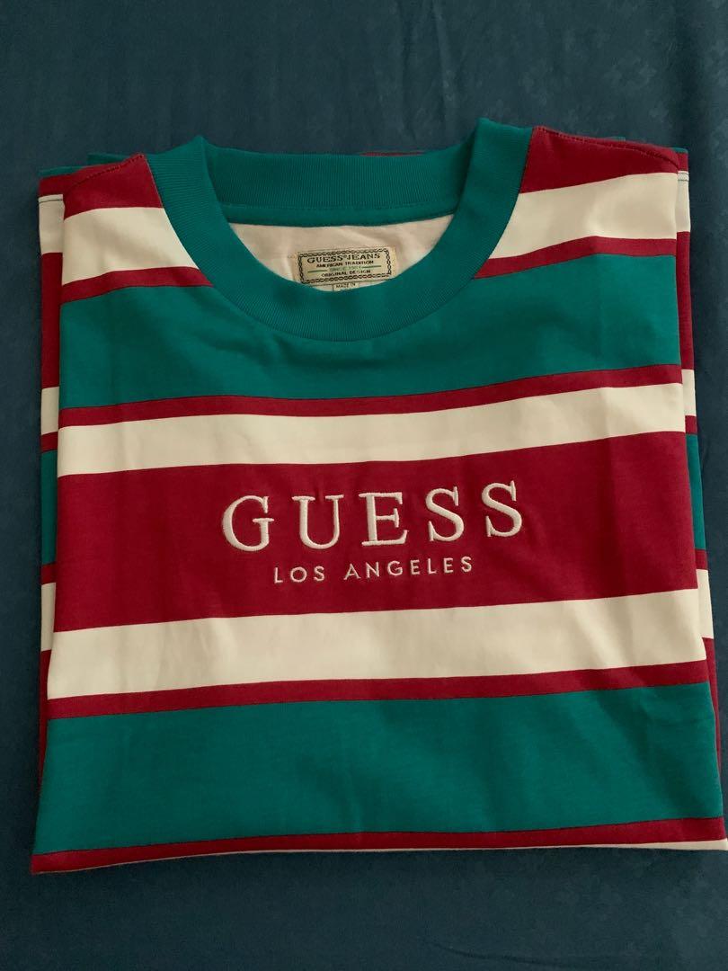 Guess St JAMES Tee Men s Fashion Tops Sets Tshirts Polo