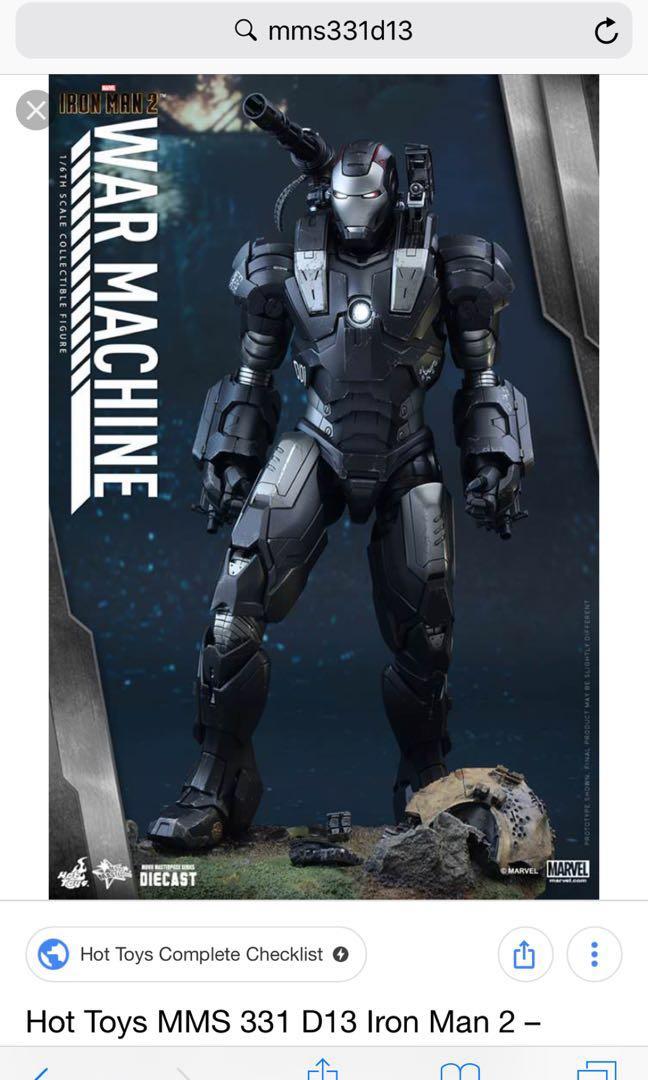 hot toys mark 1 diecast