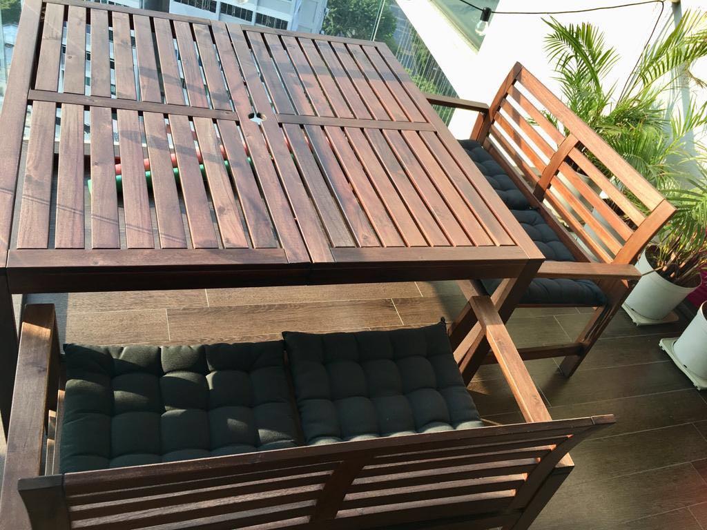 Ikea applaro best sale dining set