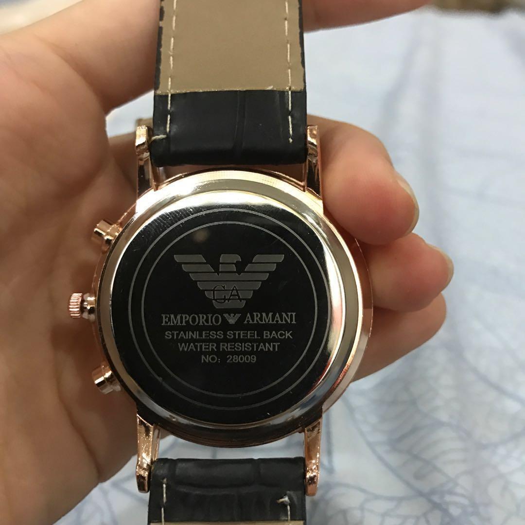 emporio armani watch no 28009