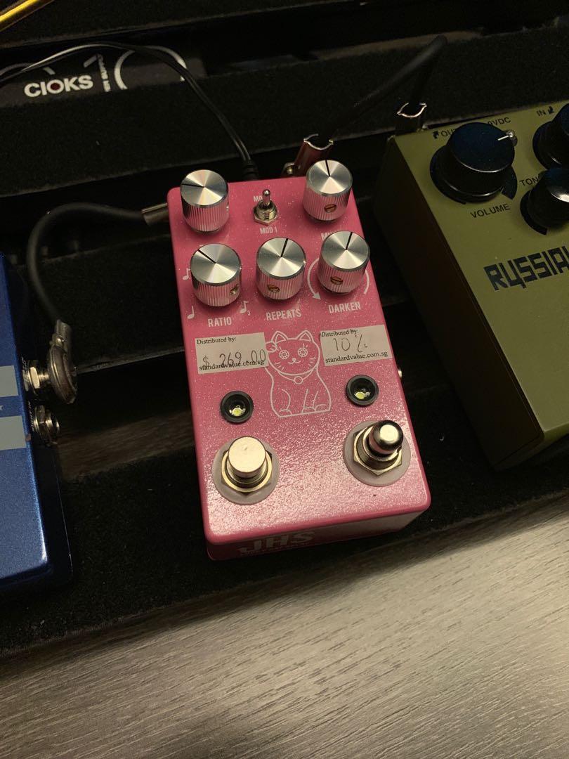 Jhs Lucky Cat Delay Pedal Music Media Music Instruments On