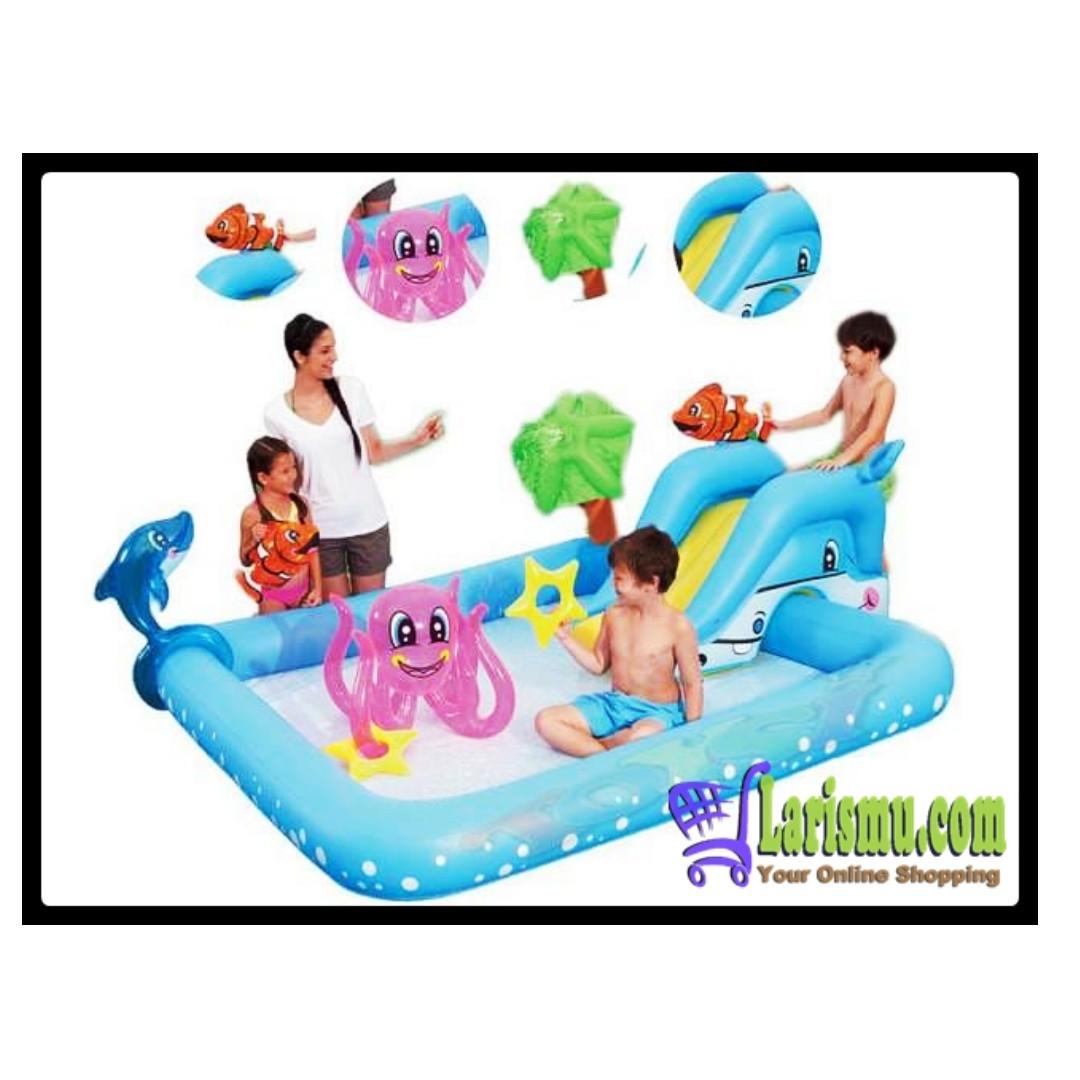 Kolam Renang Anak Dan Bayi Fantastic Aquarium Play Pool Bestway