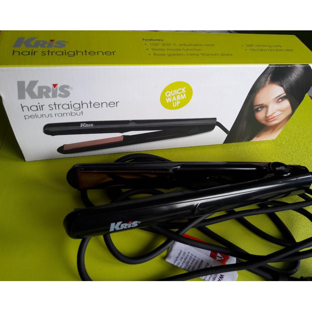 Kris Hair Straightener Catok Rambut Kesehatan Kecantikan Perawatan Rambut Di Carousell