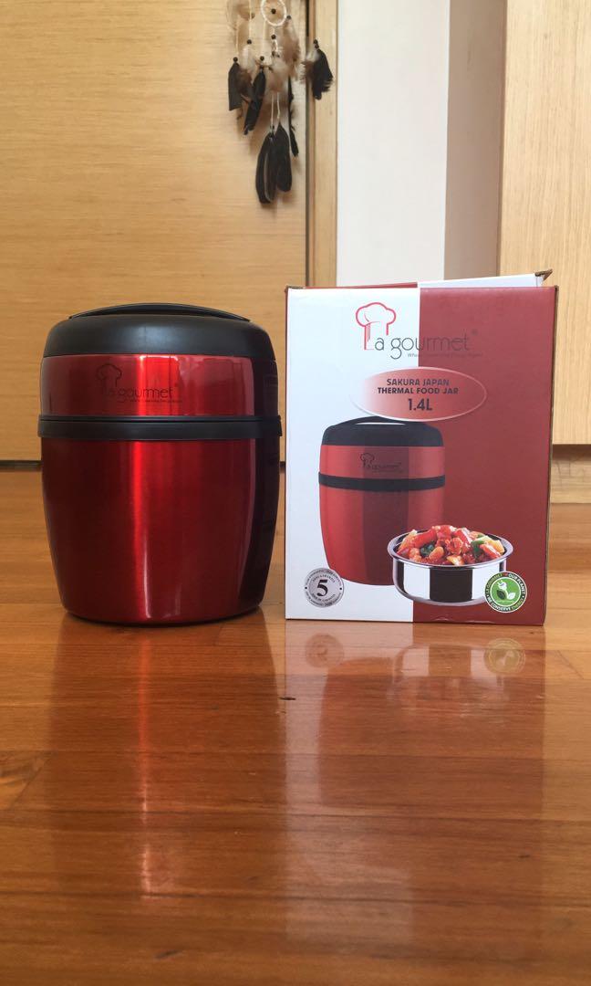 La gourmet sakura 1.4 l thermal hot sale food jar