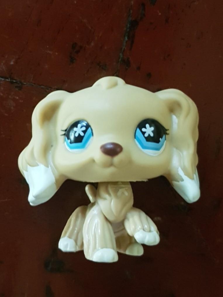 Lps Cockerspaniel Toy Dog Toys Games Bricks Figurines On