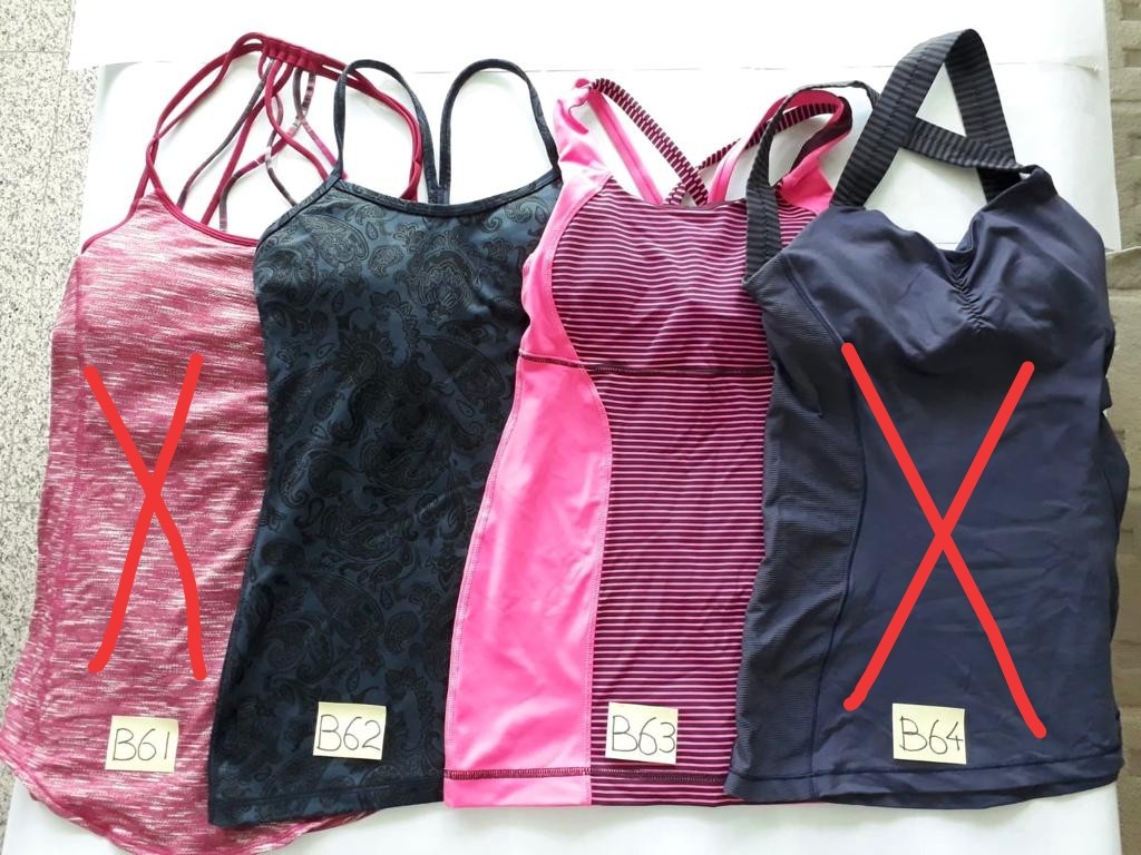 lululemon built in bra