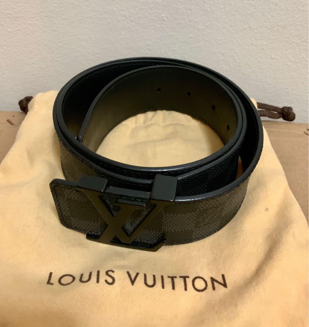 LV Pont Neuf 35mm belt in black, Men's Fashion, Watches & Accessories,  Belts on Carousell
