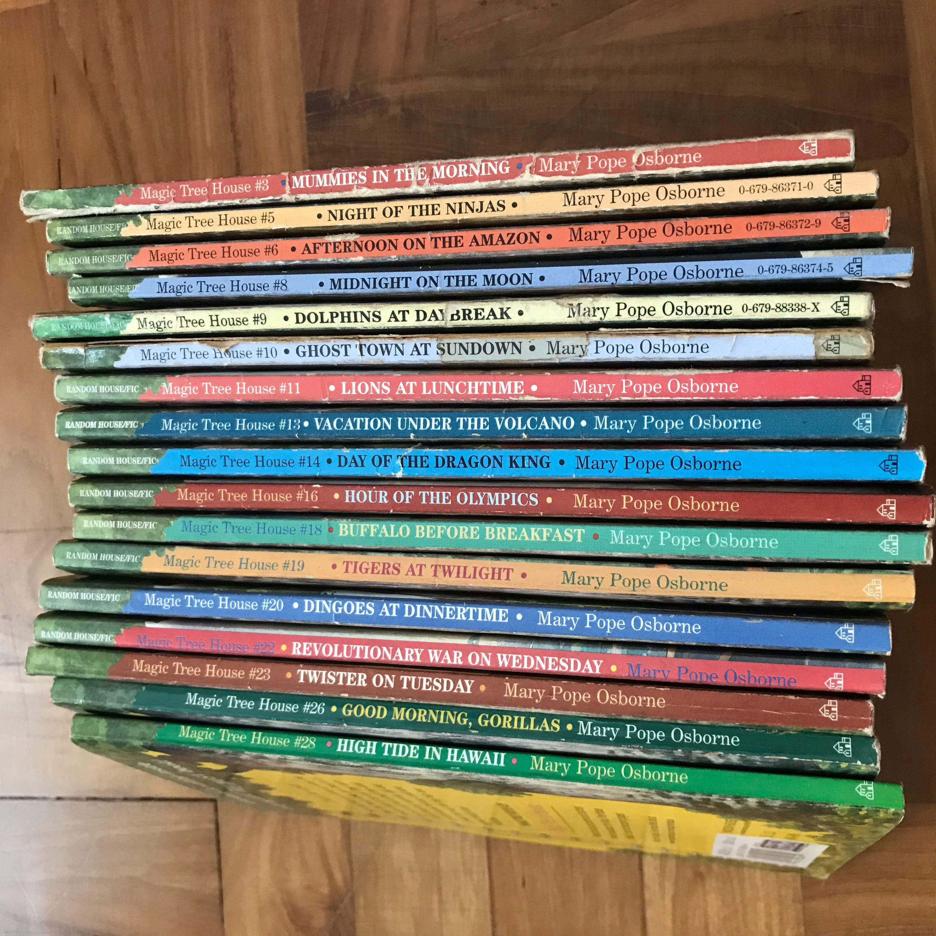 Get Wallpaper Magic Tree House Books Stationery Children S Books On Carousell For Free