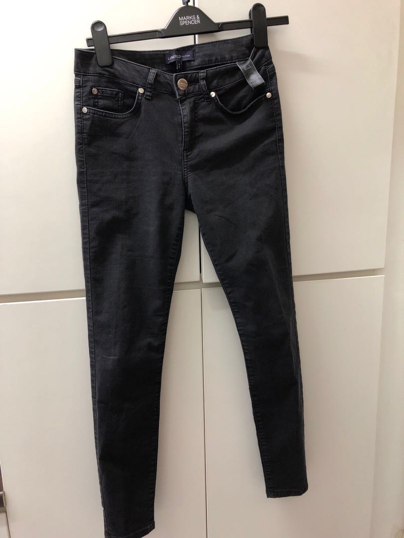 marks and spencer black skinny jeans