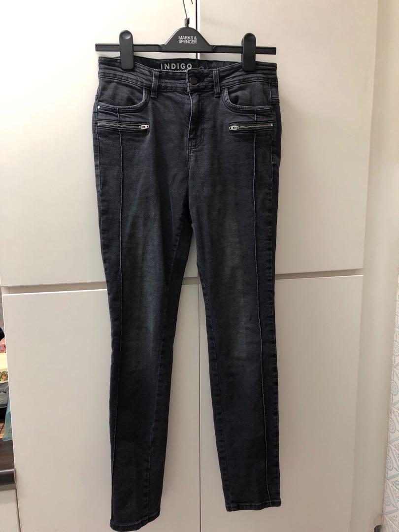 marks and spencer black skinny jeans