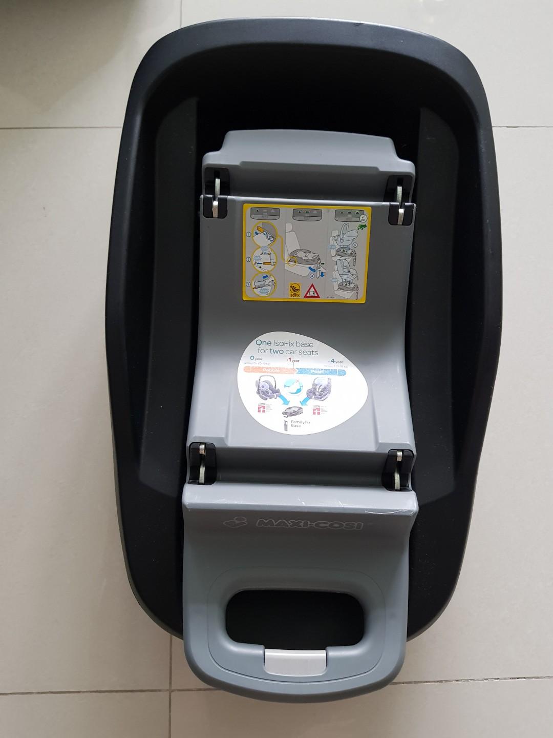 Maxi cosi FamilyFix isofix carseat base, Babies \u0026 Kids, Going Out, Car  Seats on Carousell