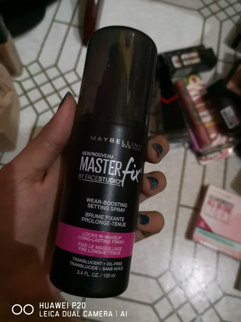 Maybelline Master Fix Setting Spray Beauty Personal Care Face Makeup On Carousell