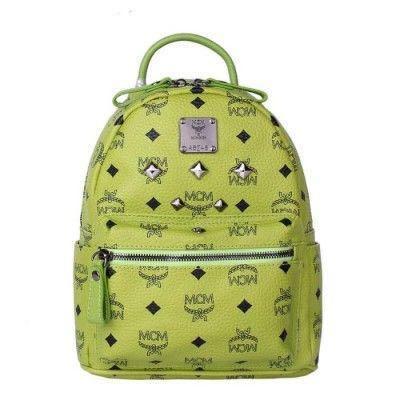 Lime green shop mcm bag