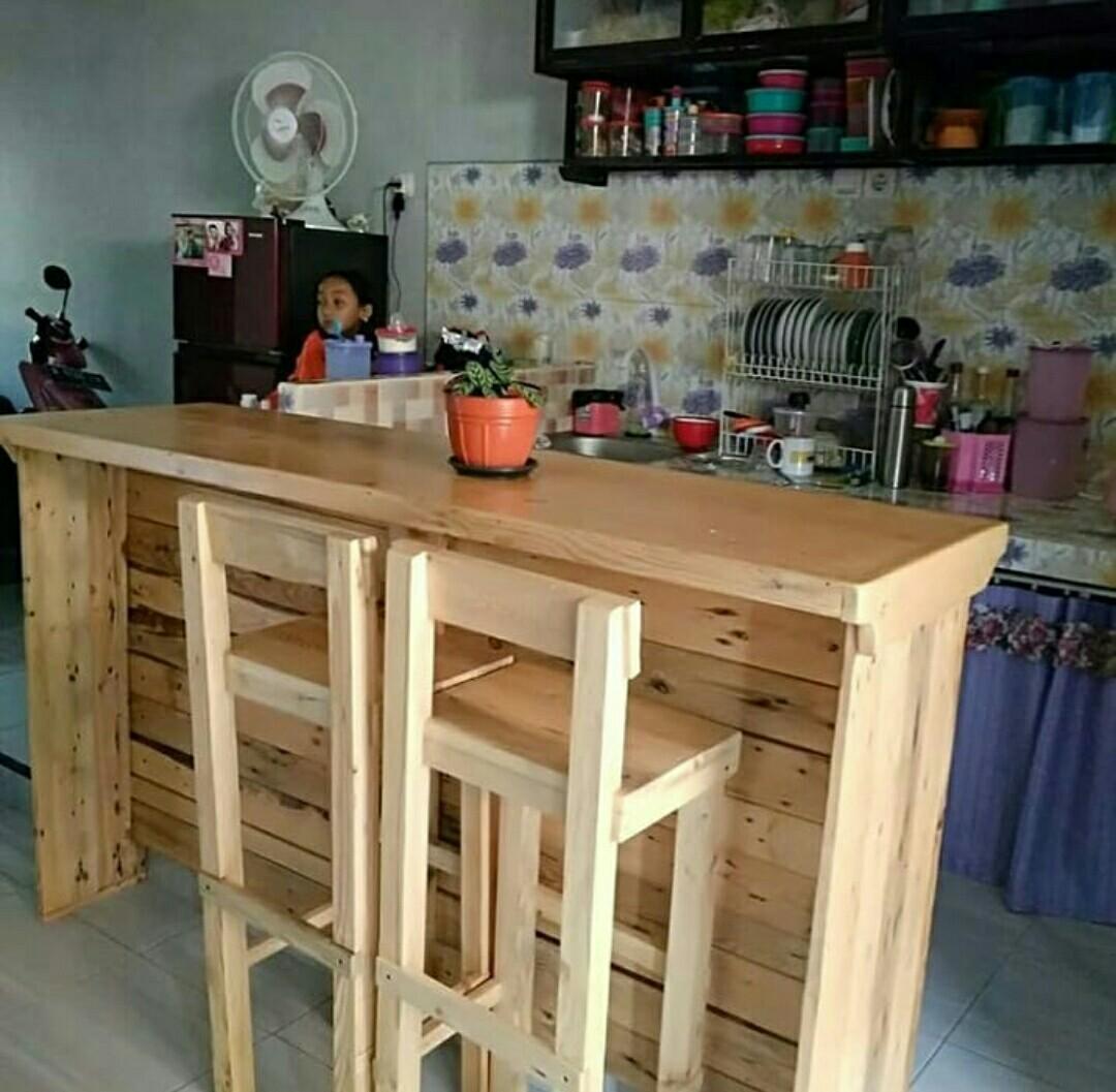 Meja Bar Minimalis Home Furniture On Carousell