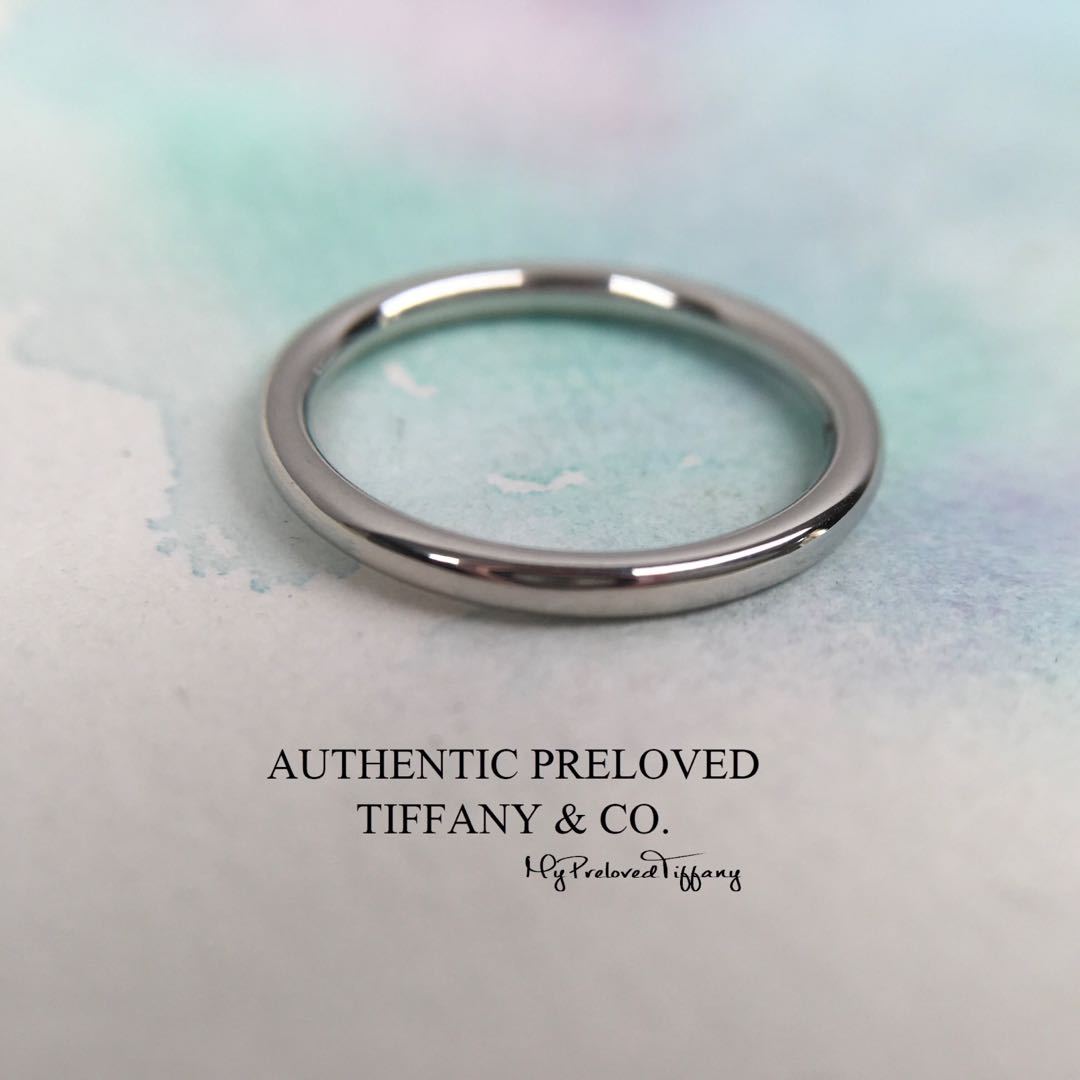 tiffany & co platinum rings