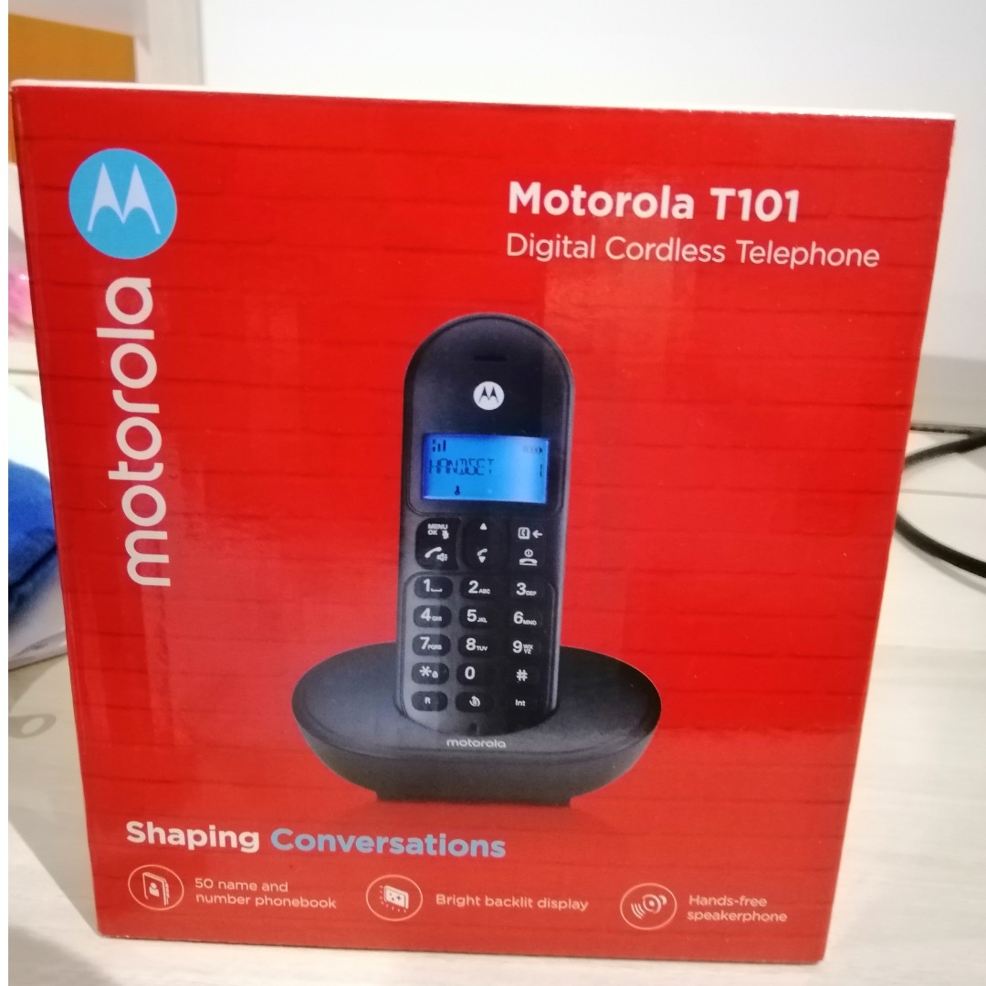 Motorola T101 Digital Cordless Telephone, Mobile Phones & Gadgets