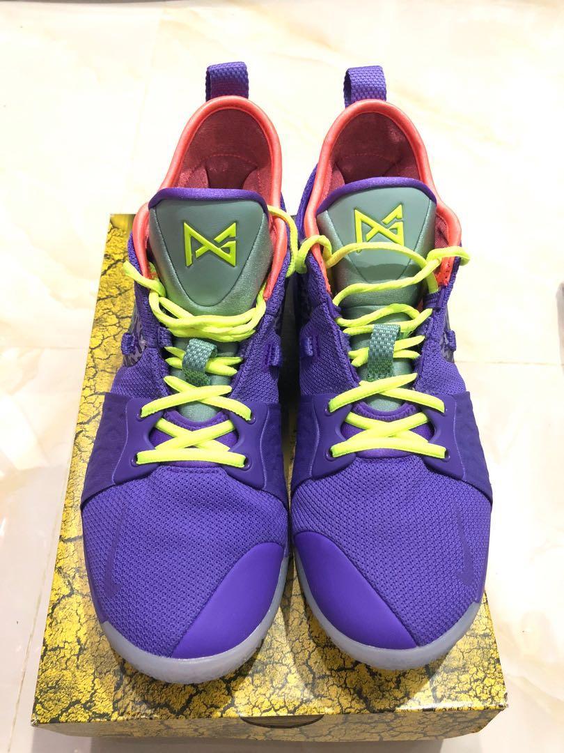 paul george shoes orange