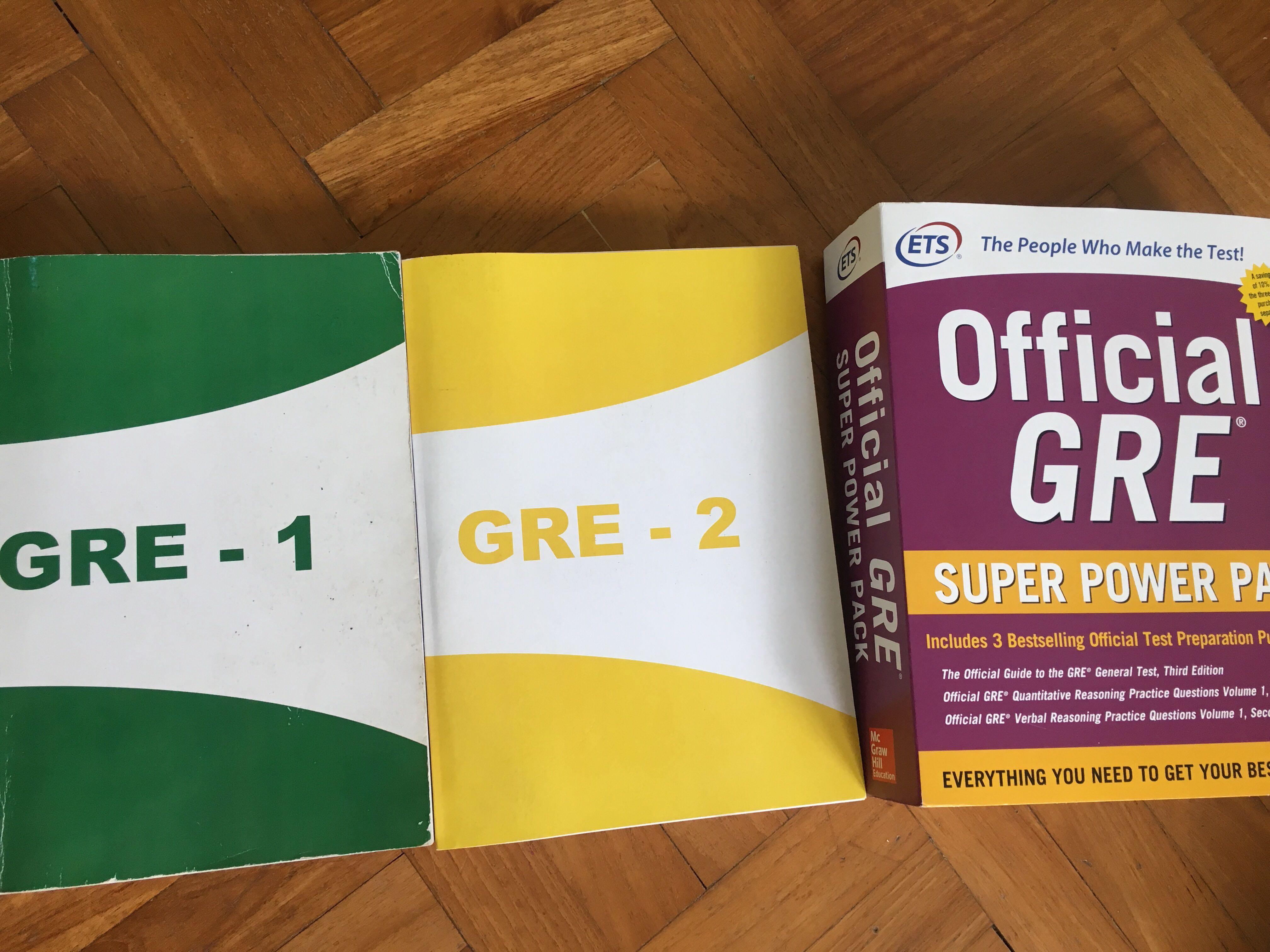 Official Gre Super Power Pack Books Stationery Textbooks