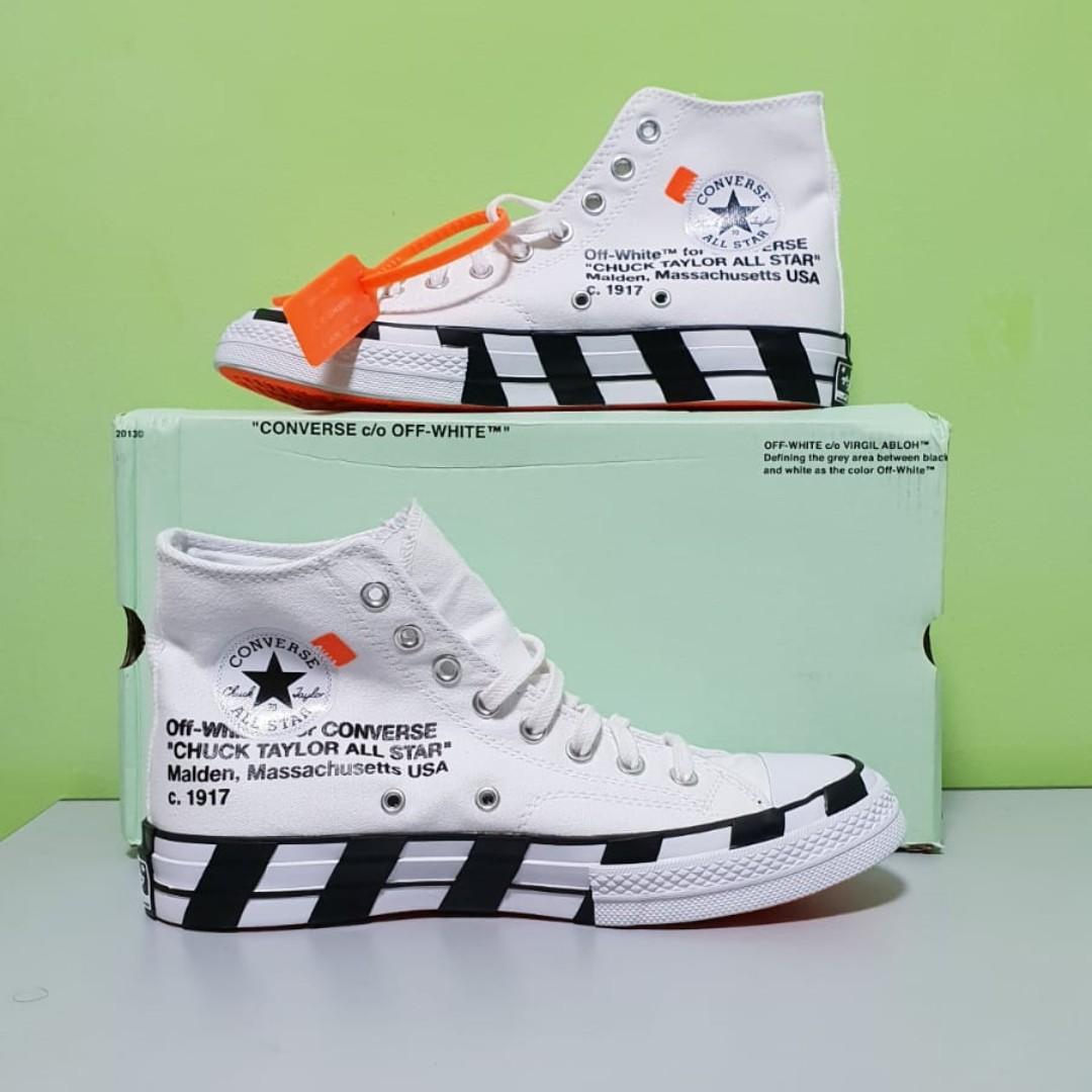 Off-White x Converse Chuck Taylor 70 (US 8.5 / EUR 42), Women's Fashion,  Shoes, Sneakers on Carousell