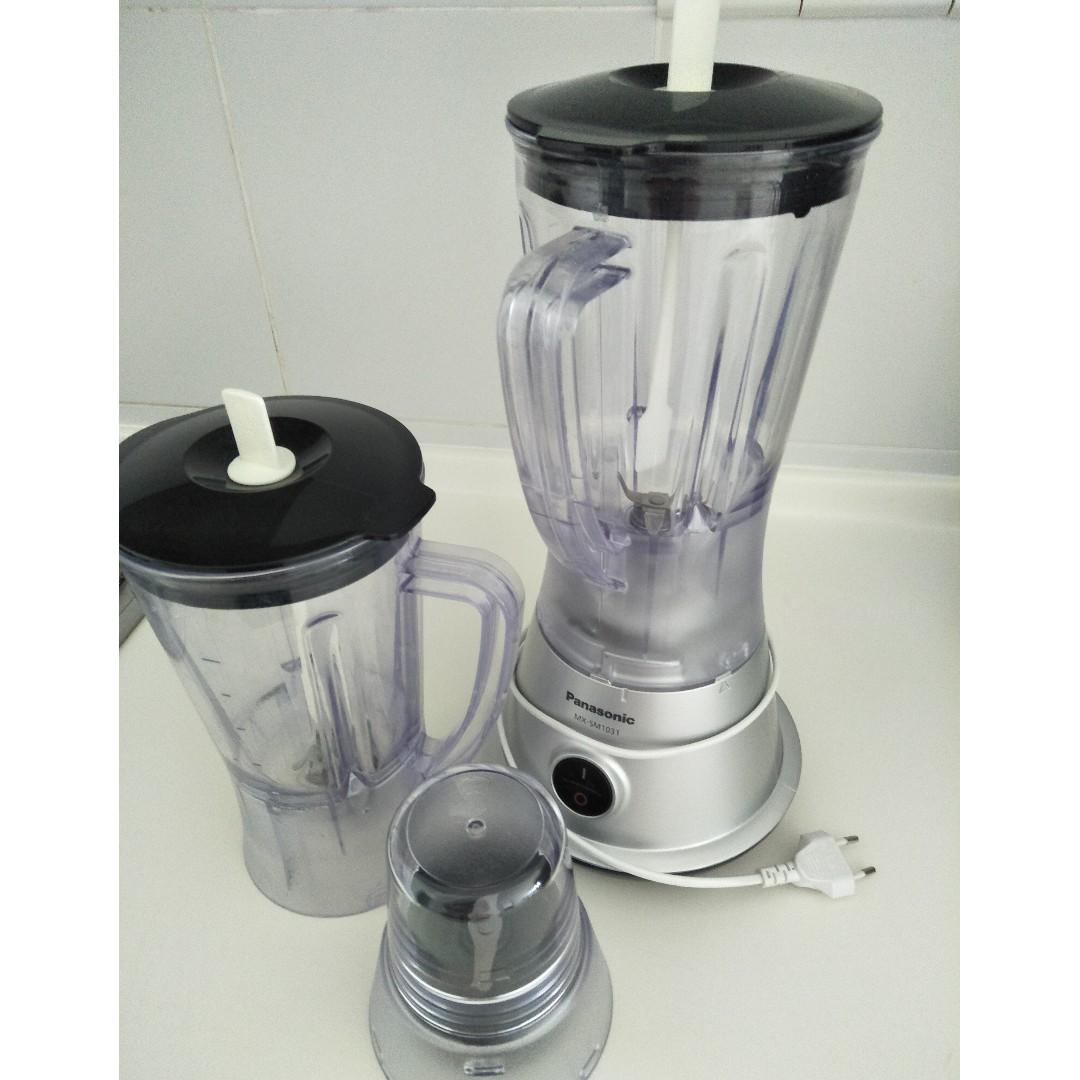 Panasonic Twin Jug Blender with dry mill, TV & Home Appliances, Kitchen