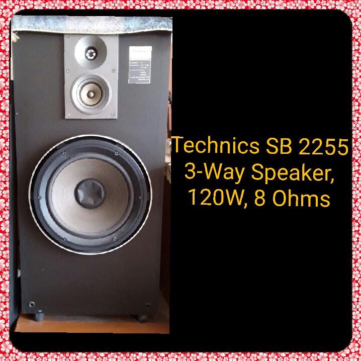 technics sb 2255 speakers