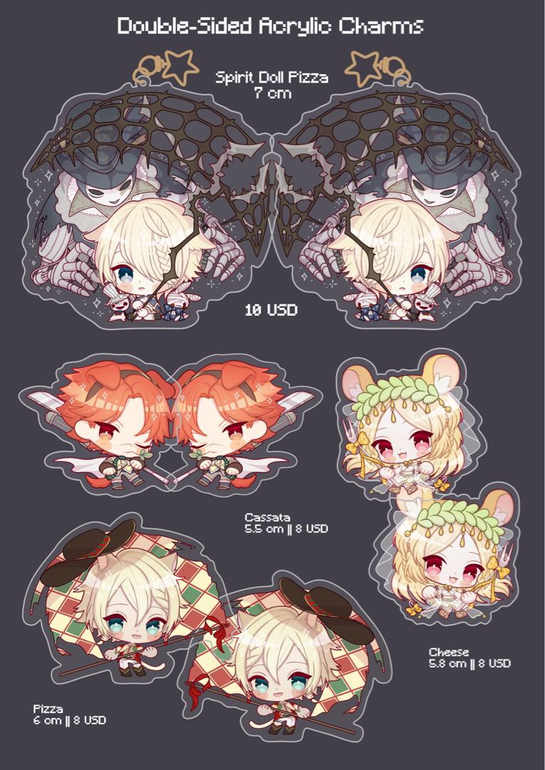 Po Open Food Fantasy Merchandise Doujin Bulletin Board Preorders On Carousell