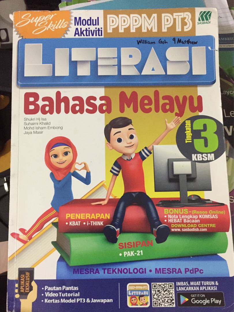 Jawapan Literasi Bahasa Melayu  malaowesx