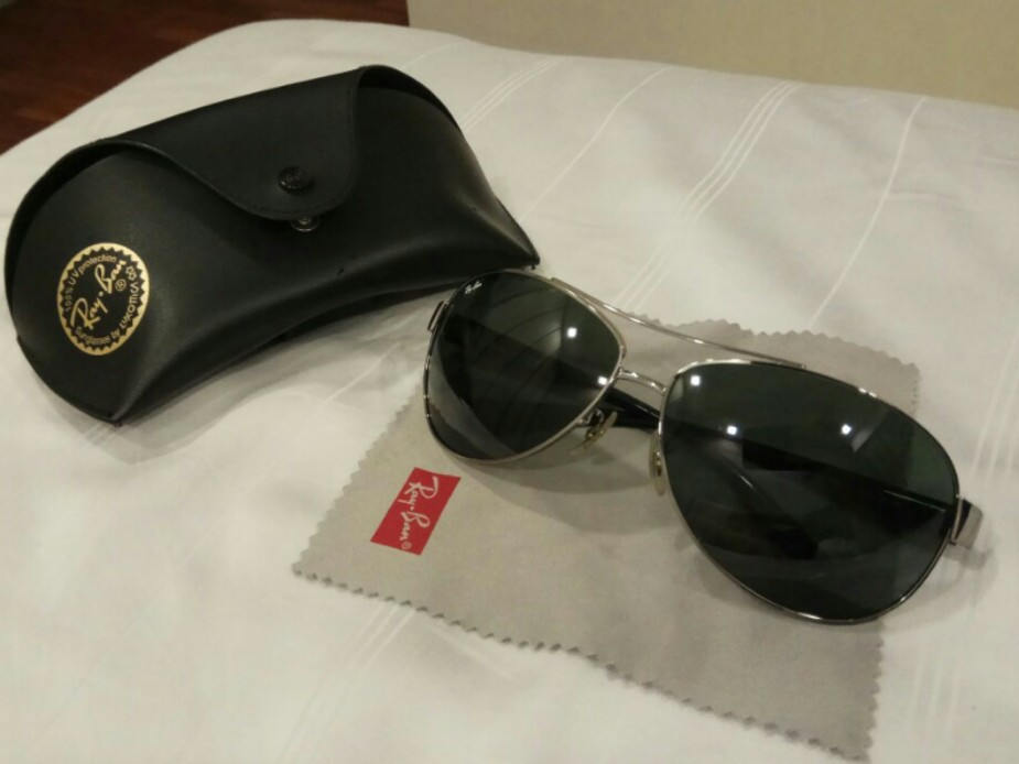Ray Ban RB 3386 polarised aviator sunglasses Men s Fashion Watches Accessories Sunglasses Eyewear on Carousell