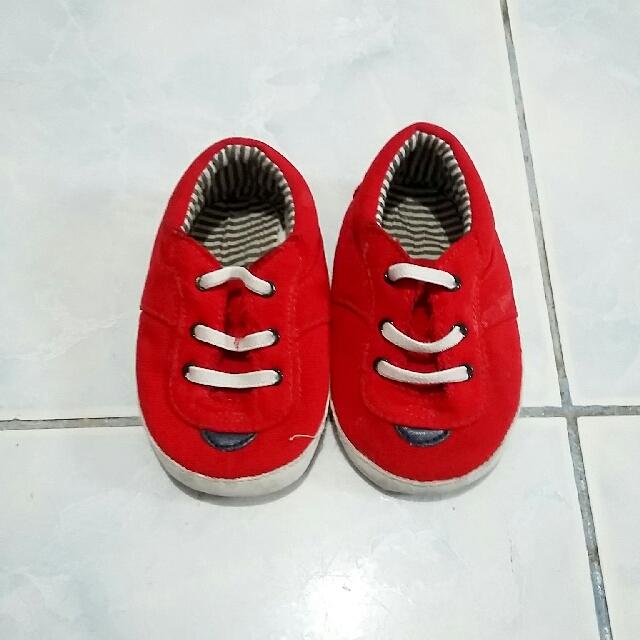 baby boy red shoes