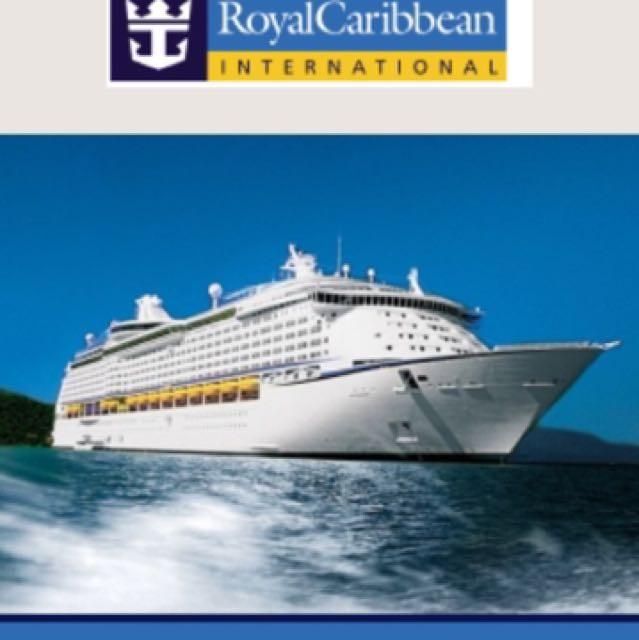 Vouchers For Royal Caribbean Cruise 1 600 16 100 Entertainment Gift Cards Vouchers On Carousell